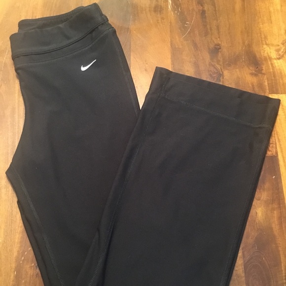 Nike Dry Fit Flare Workout Pants - Picture 1 of 8
